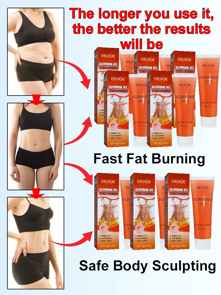 Slimming Gel – Fat Burning Full Body Sculpting Man 7 Days Powerful Weight Loss Woman Fast Belly - Slimming Gel Price in Pakistan