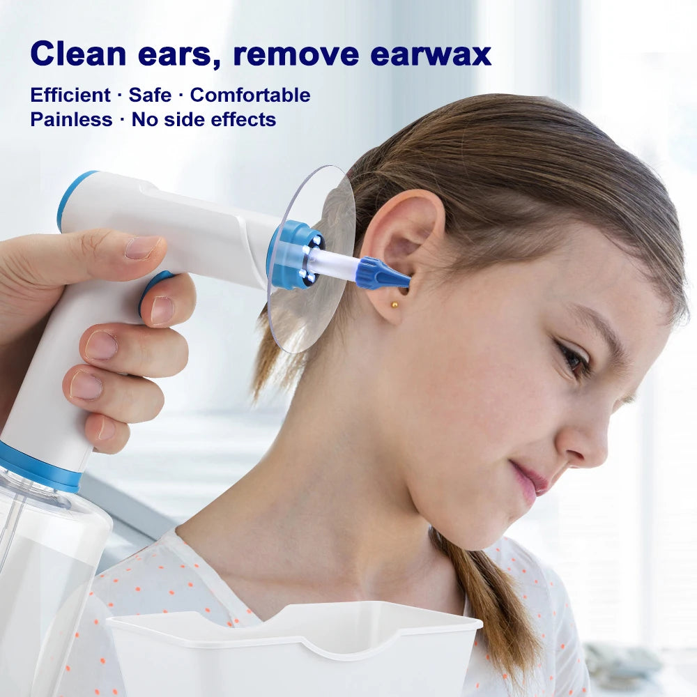 Electric Ear Wax Removal Tool - 4 Pressure Mode Ear Flush Kit for Safe and Effective Ear Cleaning - Electric Ear Wax Removal Tool Price in Pakistan