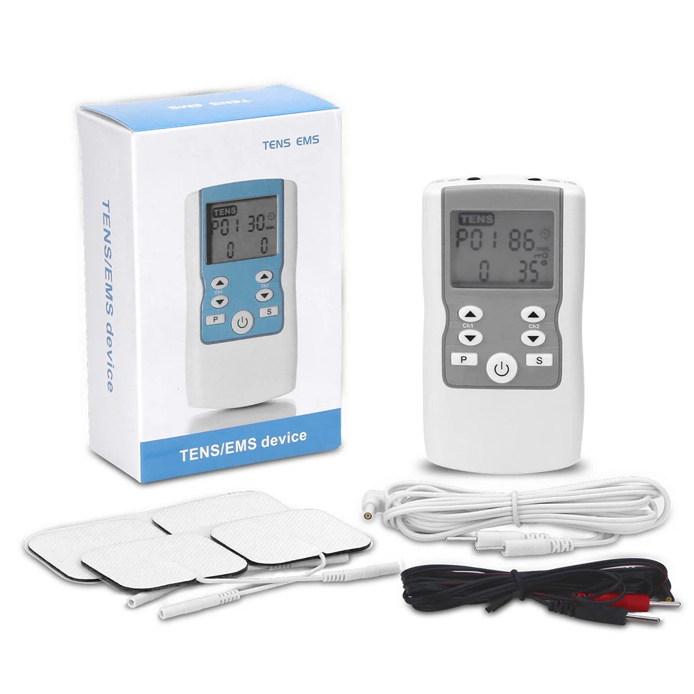 28 Modes Tens Unit Machine EMS Electric Muscle -  Meridian Physiotherapy - Body Massager