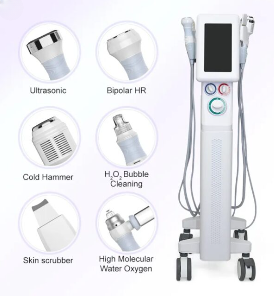 6 IN 1 Hydra Facial Machine - 6 IN 1 Hydra Facial Machine with Visualization Skin Analyzer Function Price in Pakistan