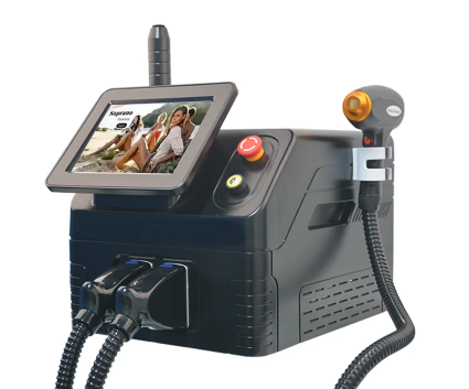 2 in 1 Portable Diode Laser Permanent Hair Removal &  Qswitch Machine - Portable 2 in 1 Picosecond and Diode Laser Machine Price in Pakistan