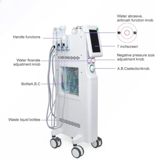 6 IN 1 Hydra Facial Machine - 6 IN 1 Hydra Facial Machine with Visualization Skin Analyzer Function Price in Pakistan