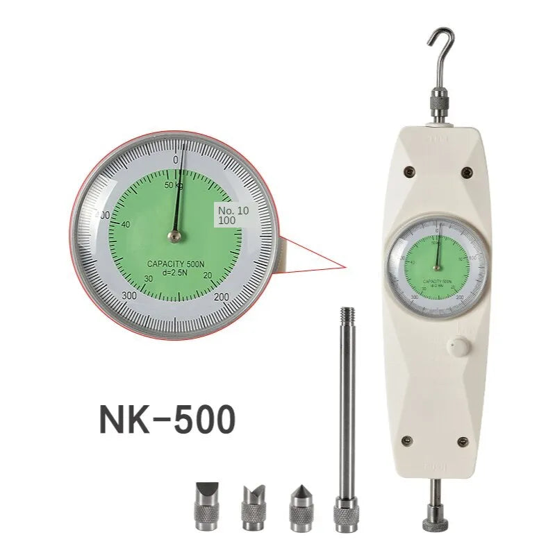 50kg 500N Mechanical Push Pull Force Gauge with clamp - Price in Pakistan