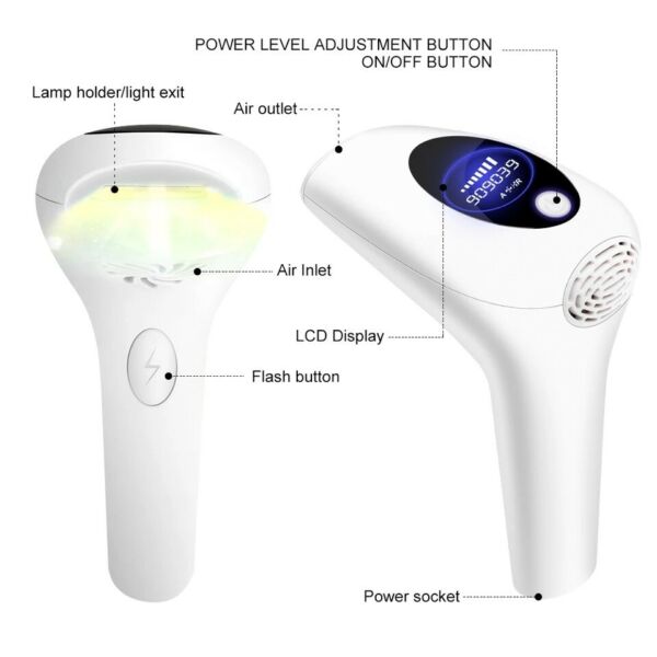 INTENSE PULSED LIGHT HAIR REMOVAL - DEVICE AM001 LCD DISPLAY 36W 12V - PULSE LIGHT - INTENSE PULSED LIGHT Price in Pakistan