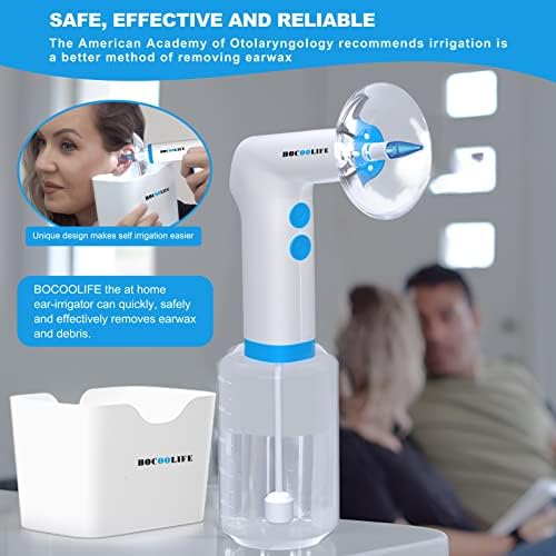 Electric Earwax Remover - Ear Infection Cleaning Ear Washer Kits 4 Pressure Modes - Ear Wax Cleaner Kids Adults Safe Ear Irrigator - Electric Earwax Remover Price in Pakistan