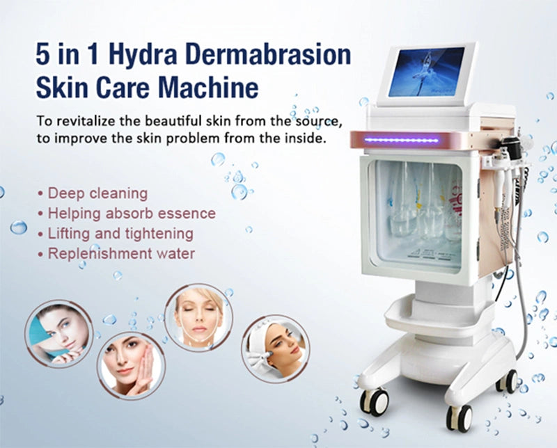 5 IN 1 Hydra Beauty Facial Machine - 5 IN 1 Hydra Dermabrasion Oxygen Rejuvenation Machine Price in Pakistan