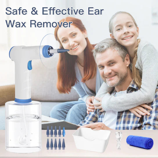 Electric Ear Wax Removal Tool - 4 Pressure Mode Ear Flush Kit for Safe and Effective Ear Cleaning - Electric Ear Wax Removal Tool Price in Pakistan