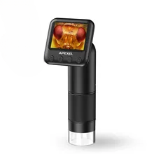 APEXEL 400-800X Digital Microscope Macro Lens With Adjustable LCD