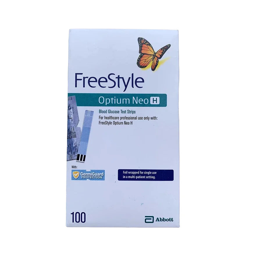 Abbott FreeStyle Optium Blood Glucose - Test Strips 50 / 100 Sheets -FreeStyle Optium price in Pakistan