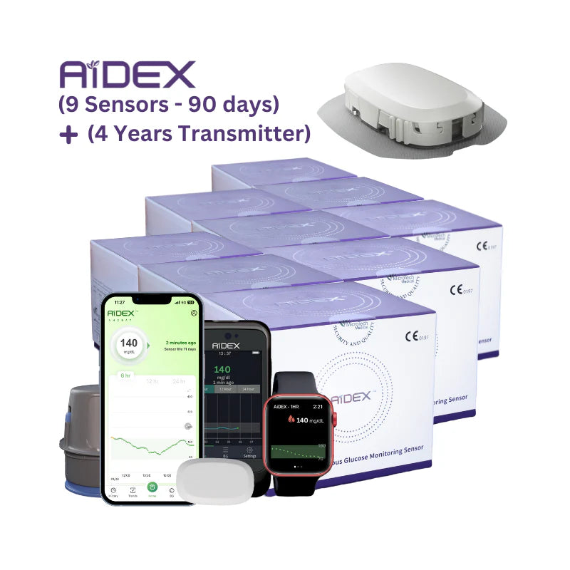 Aidex Continuous Blood Glucose Monitoring - Glucose Sensor Freestyle Libre Scan - price in Pakistan