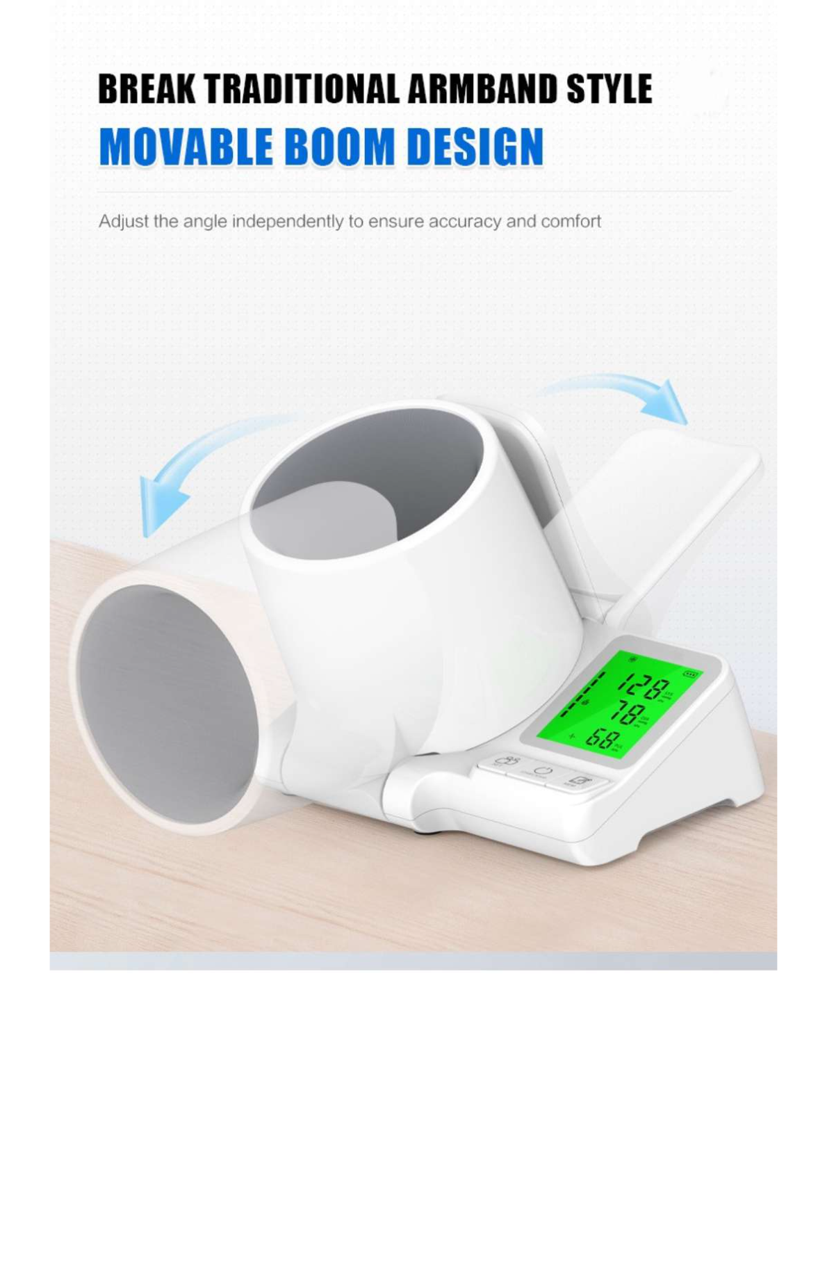 Arm Blood Pressure Monitor, Blood Pressure - Machine Have Large LED Display - price in Pakistan