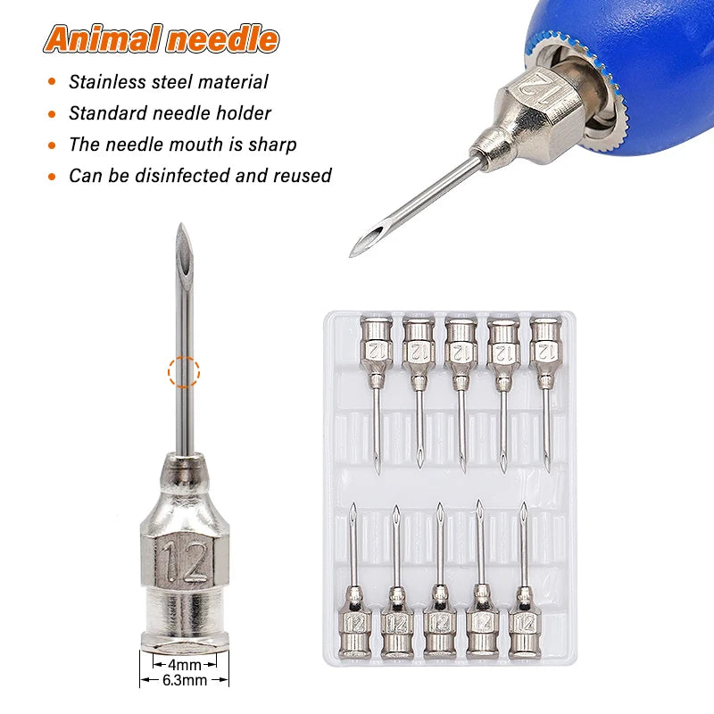 1-10ml Automatic Veterinary Continuous Syringe