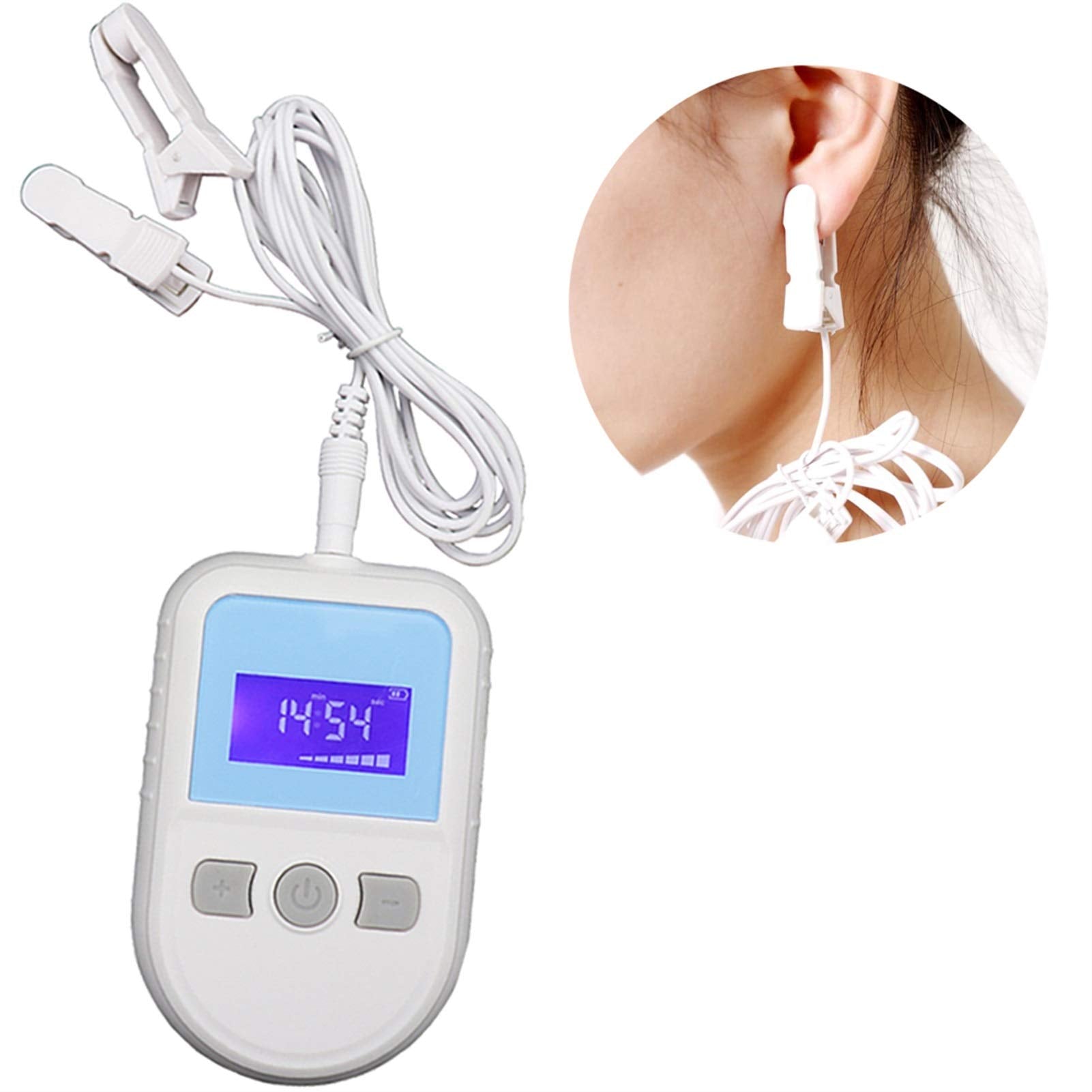 CES Device Brain Electronic Therapy - Stimulation Device Massage Ear Clip