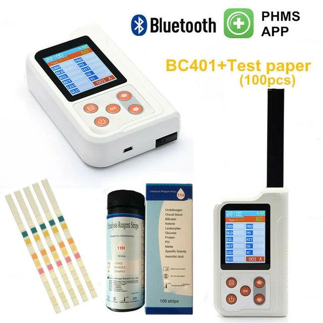 CONTEC BC401 Portable Handheld Analyzer - Fast, Accurate In-Vitro Diagnostics with 100 Test Strips - price in Pakistan