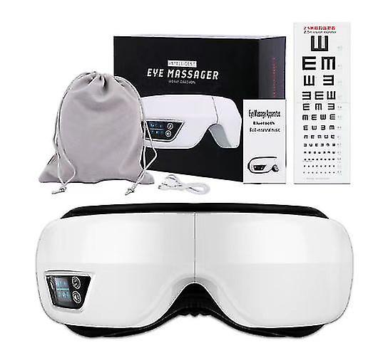 Electric Eye Massager Eye Mask - Hot Compress with Music Vibration