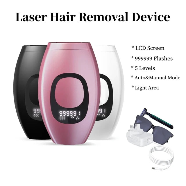 IPL Hair Remover Body Bikini Electric Laser - Epilator Pulses Permanent Laser Epilator - Painless For Women Depilator Home Use -  Hair Remover Body Bikini Electric price in Pakistan