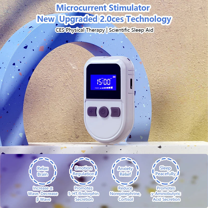 KTS Sleep Aid Device 35 Levels - with Patches Insomnia Electrotherapy - Device CES Physical Therapy Migraine - Depression Relieve KTS Sleep Aid Device - price in Pakistan
