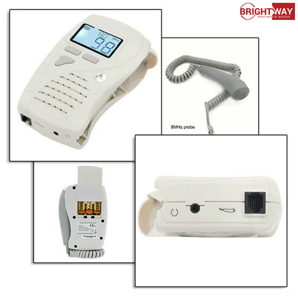 LCD Screen Handheld Vascular Doppler - Blood Flow Rate Detector and ABI Machine - Vascular Doppler Device in Pakistan