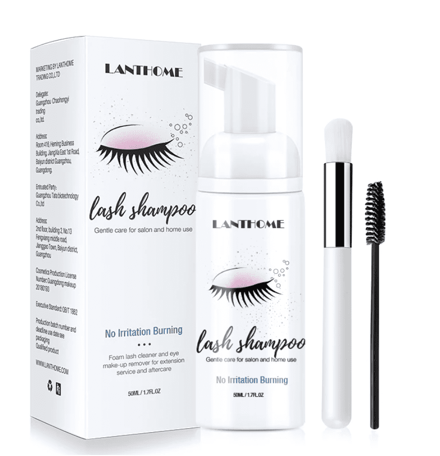 Lanthome Eyelash Extension Shampoo Foam Kit – Perfect Your Lashes - Lanthome Eyelash Extension Shampoo Foam Kit Price in Pakistan