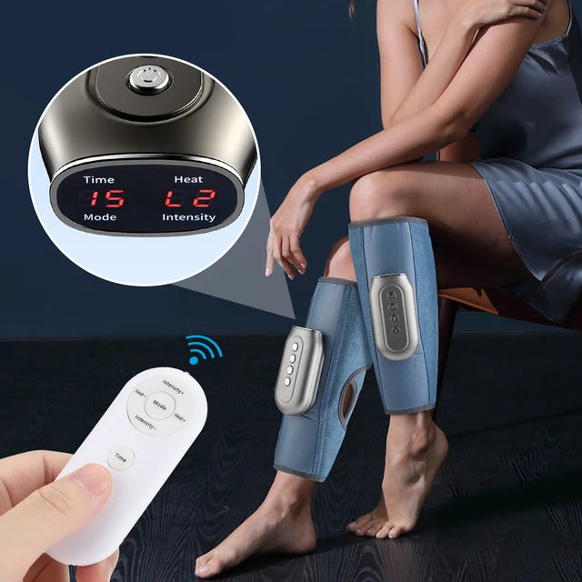 Leg Massage Machine Foot Calf Massager - Electric Heating Pad Device Fatigue - Relief Massage Instrument 3 Mode 5 Intensity - Remote  Massage Machine Foot - price in Pakistan