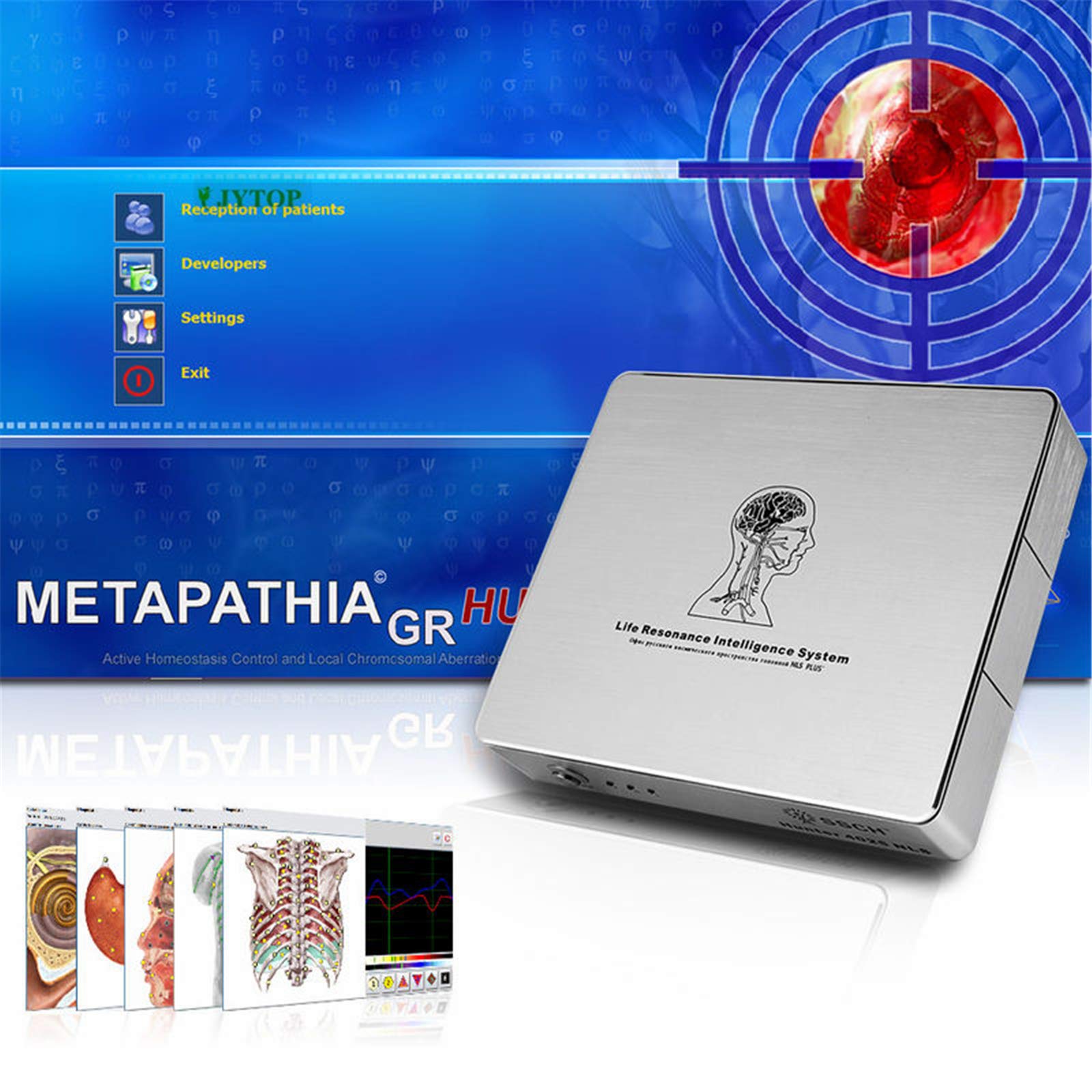 Metatrons 4025 Hunter NLS Biofeedback - 8D 18D 25D Metapathia GR Bioresonance - Health Analyzer Machine Full Body Scanner - Device 2023  Hunter NLS Biofeedback price in Pakistan