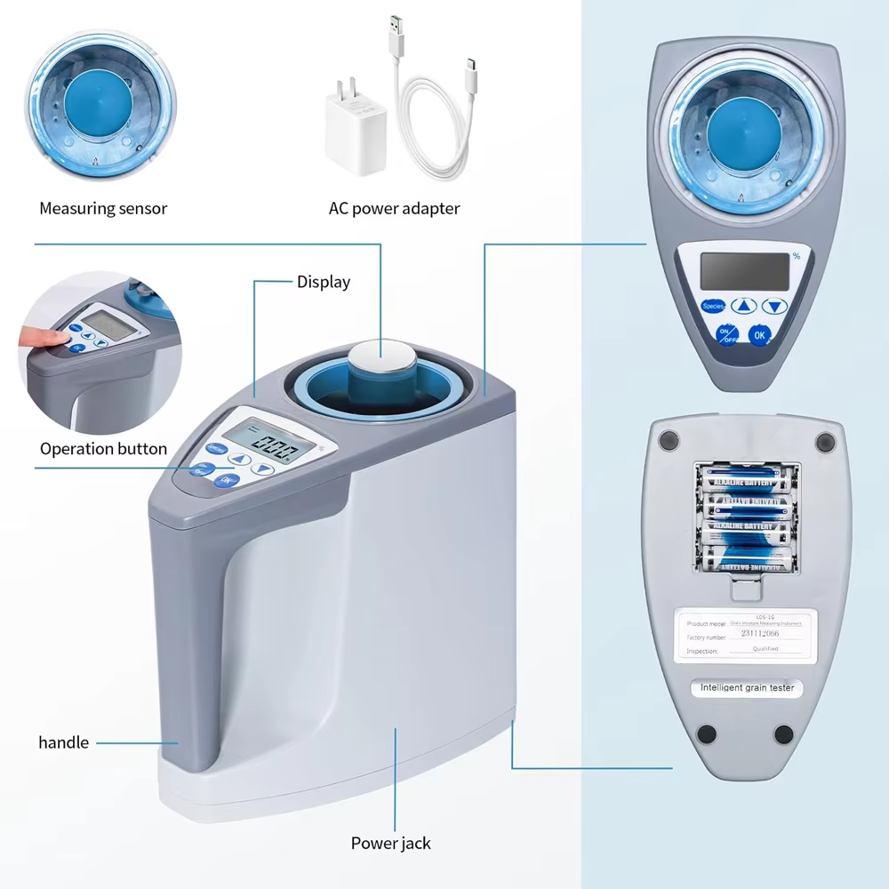 LDS-1G Digital Grain Moisture Tester - Grain Humidity Gauge Price in Pakistan