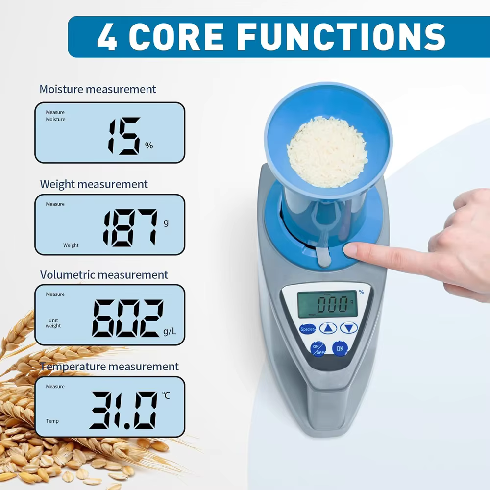 LDS-1G Digital Grain Moisture Tester - Grain Humidity Gauge Price in Pakistan