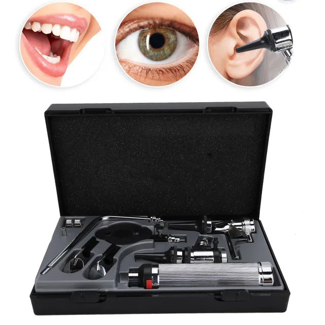 Multi-Functional Otoscope Ophthalmoscope - Rhino scope Set Professional Diagnosis - Devices Medical Home Doctor ENT - Ear Care Tools Multi-Functional Otoscope - price in Pakistan