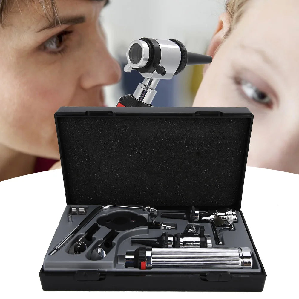 Multi-Functional Otoscope Ophthalmoscope - Rhino scope Set Professional Diagnosis - Devices Medical Home Doctor ENT - Ear Care Tools Multi-Functional Otoscope - price in Pakistan