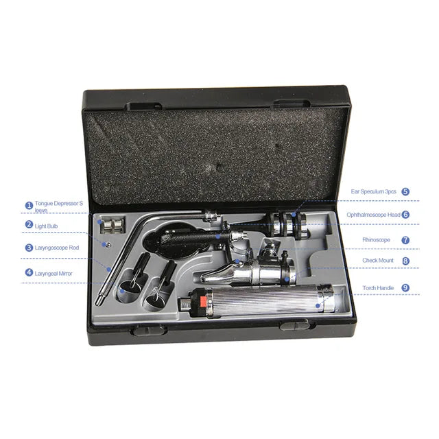 Multi-Functional Otoscope Ophthalmoscope - Rhino scope Set Professional Diagnosis - Devices Medical Home Doctor ENT - Ear Care Tools Multi-Functional Otoscope - price in Pakistan