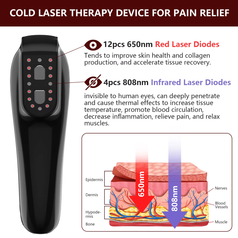 Cold Laser Therapy Device for Horses - 680nm/808nm Red Light &amp; TENS Therapy for Arthritis and Pain Relief in Pakistan