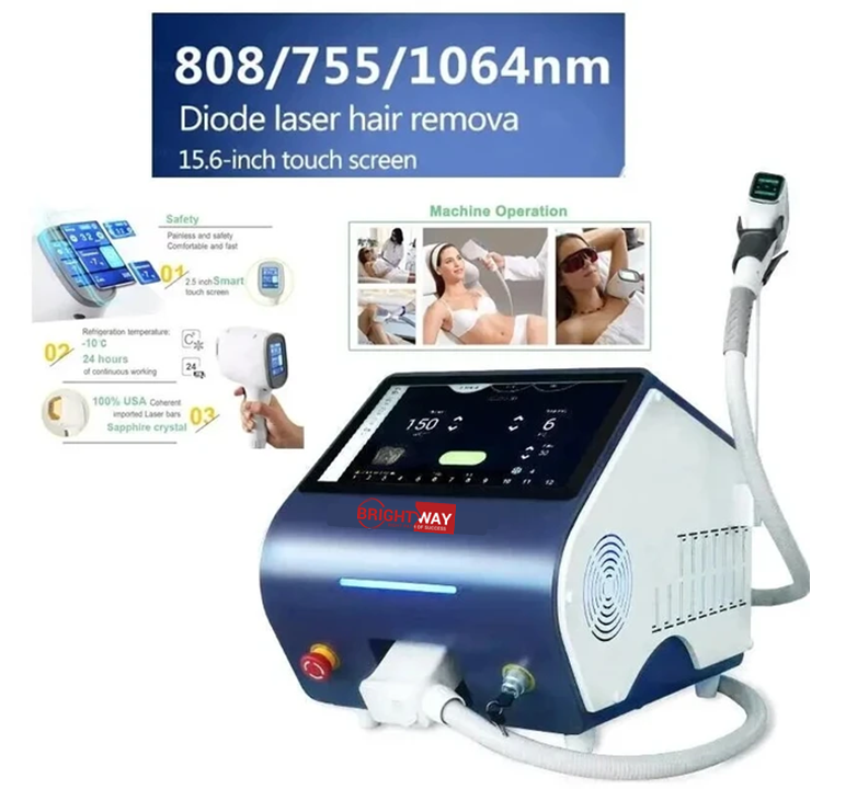 Platinum Diode Laser Hair Removal Machine - Portable 3 wavelength Diode Laser Hair Removal Machine - Platinum Diode Laser Hair Removal Machine Price in Pakistan