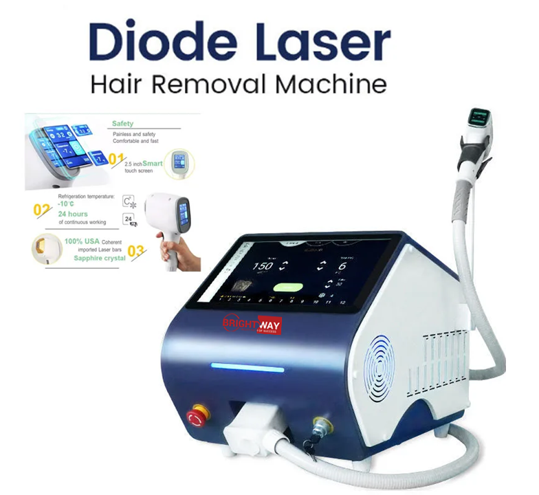 Platinum Diode Laser Hair Removal Machine - Portable 3 wavelength Diode Laser Hair Removal Machine - Platinum Diode Laser Hair Removal Machine Price in Pakistan