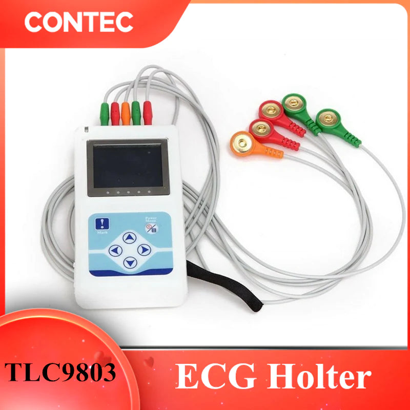 TLC9803 Holter Dynamic ECG Systems Digital 3-lead 24-hour Analyzer Recorder System - TLC9803 Holter Dynamic ECG Systems Price in Pakistan
