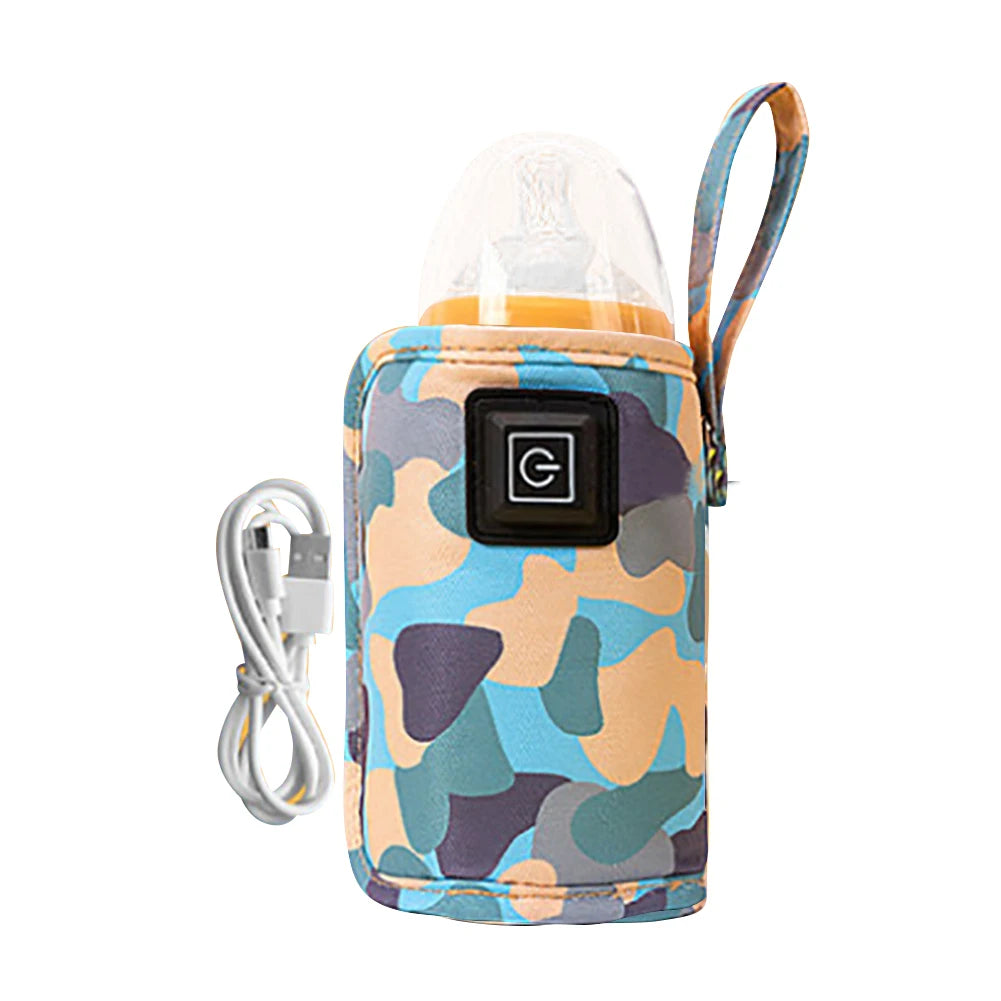 USB Milk Water Warmer Travel Stroller Insulated Bag Baby - Nursing Bottle Heater Safe Kids - Supplies for Outdoor Winter - USB Milk Water Warmer Travel price in Pakistan
