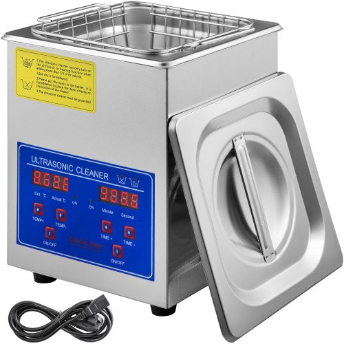 2L Ultrasonic Cleaner - Lave-Dishes Portable Washing Machine Dishwasher Ultrasound Home Appliance - 2L Ultrasonic Cleaner Price in Pakistan