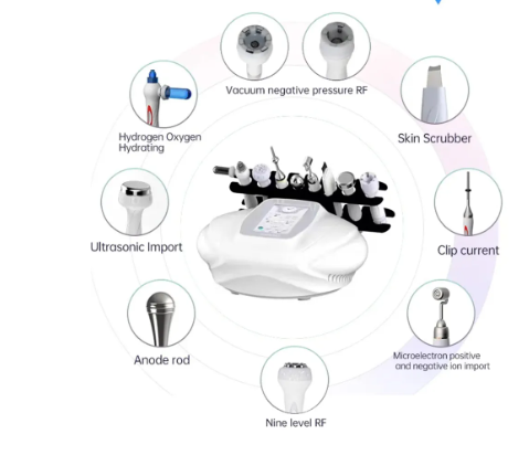 6 IN 1 Hydrogen Oxygen Microelectron Import Skin Care Device - 6 IN 1 Hydrogen Oxygen Skin Care Device Price in Pakistan